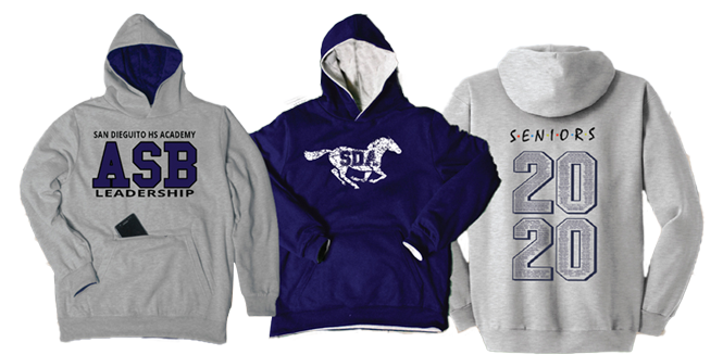 Senior spirit wear design: asb rev hoodie NO BG